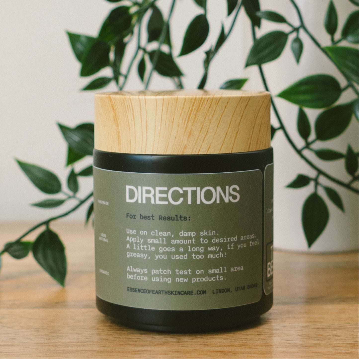Vanilla Mint Whipped Tallow with Frankincense Resin and Castor Oil